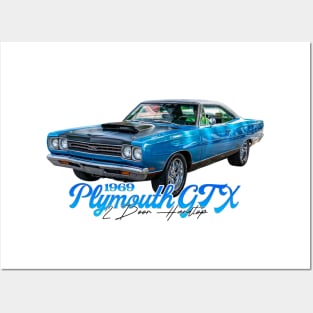 1969 Plymouth GTX 2 Door Hardtop Posters and Art